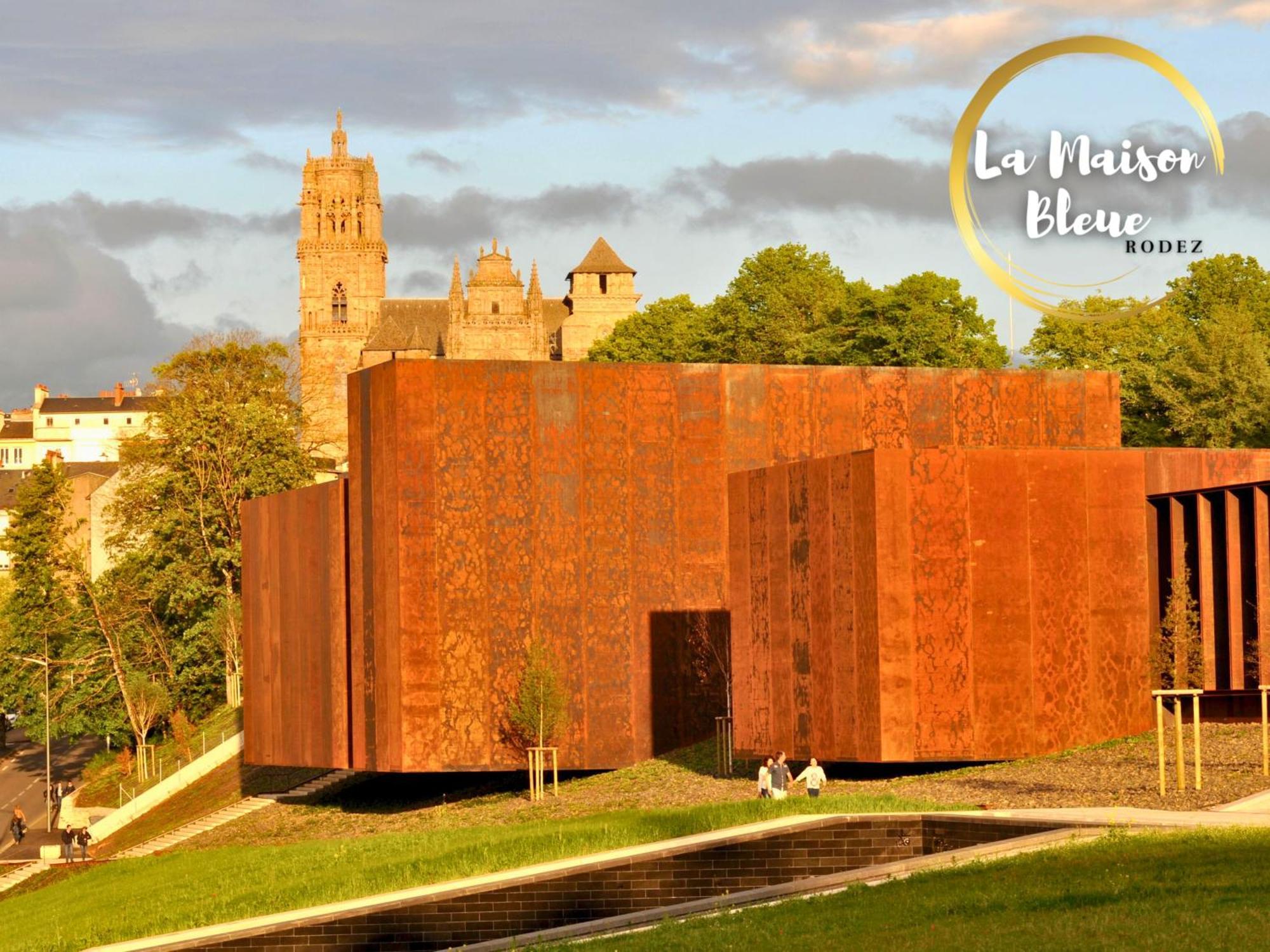 La Maison Bleue, Un Emplacement De Choix A Rodez Exterior photo